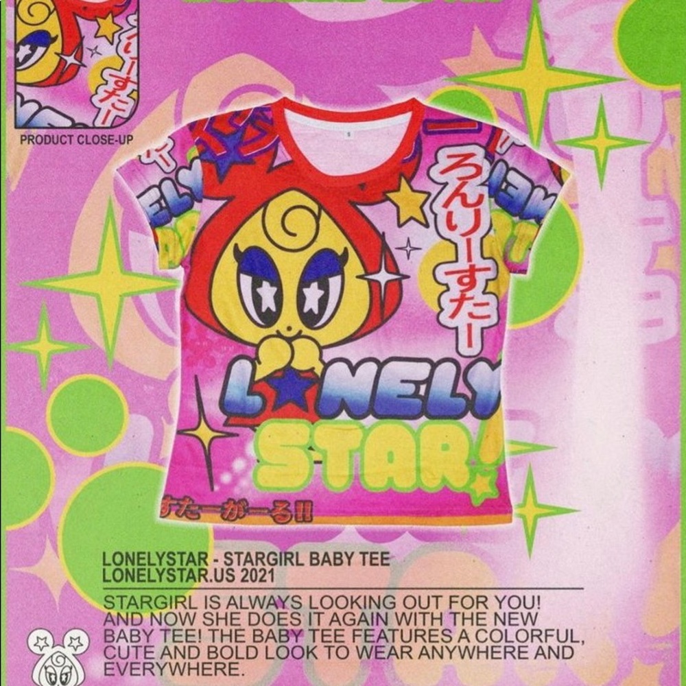 Lonely star baby tee
